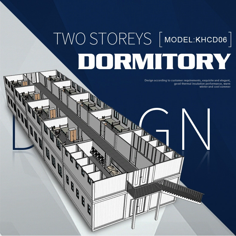Fast Movable Container House Bedroom for Workers