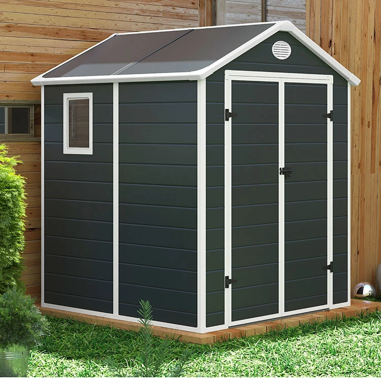 2020 New Model 4*6FT Plastic Garden Storage Sheds Outdoor House