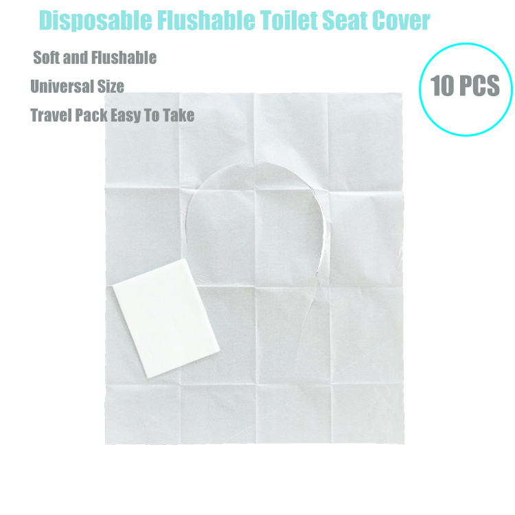 10 Counts Set Portable Travel Disposable Toilet Seat Covers for Kids