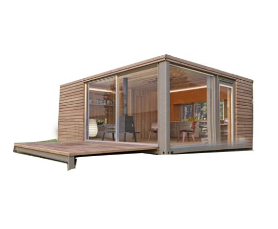 Dubai Prefabricated Mobile Modular Expandable Container Home/ Prefab Home Modern 20FT Wood Luxury Villa Container House