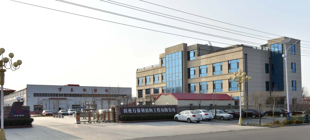 New Design Ready Made Steel Structure Commercial Building, Light Steel Structure Construction Hotel, Office and Hospital