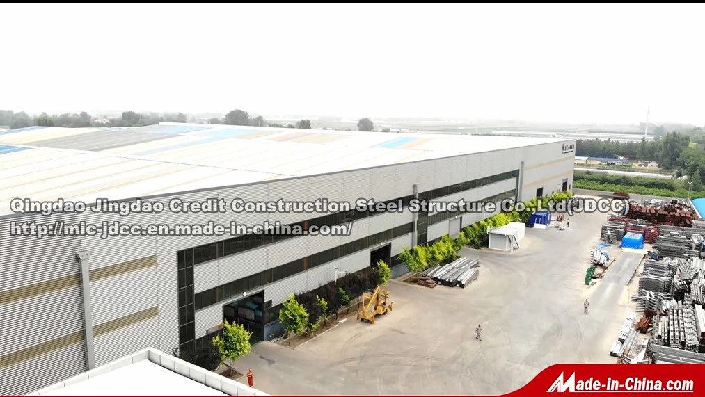 Profession Prefabricated House Building Steel Modular Office Frame Glass Skylight Steel Structure