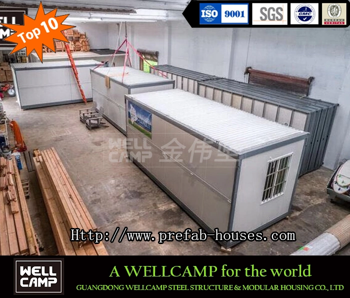 Modular Steel Luxury Foldable Outhouse Expandable Prefab Container House