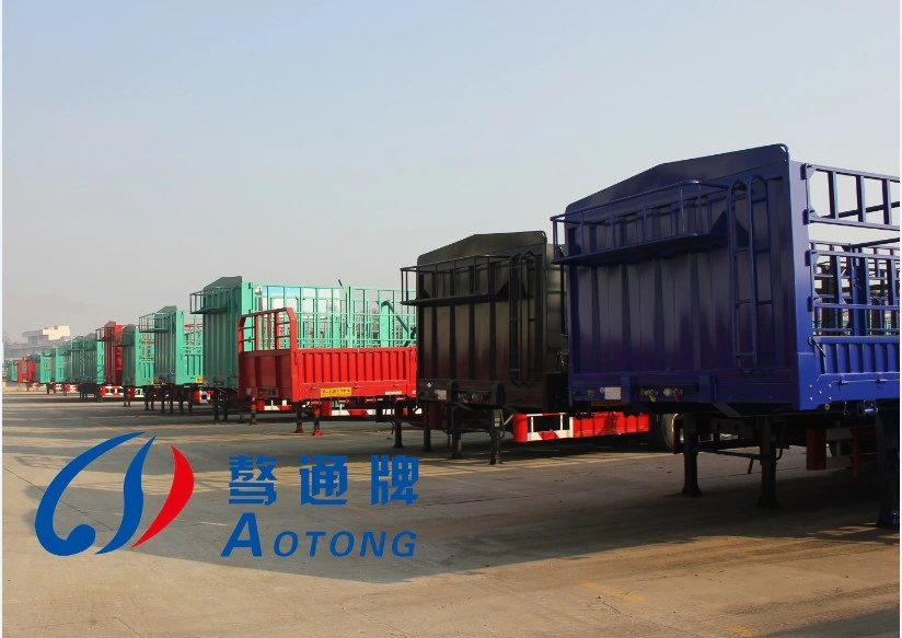 Stake/Fence/Cargo Truck/Cattle Ramp/Crate Transport/Transporation Trailer