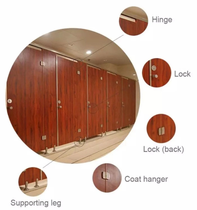 Hot Sale & High Quality Phenolic Board Washroom Toilet Partition Divider