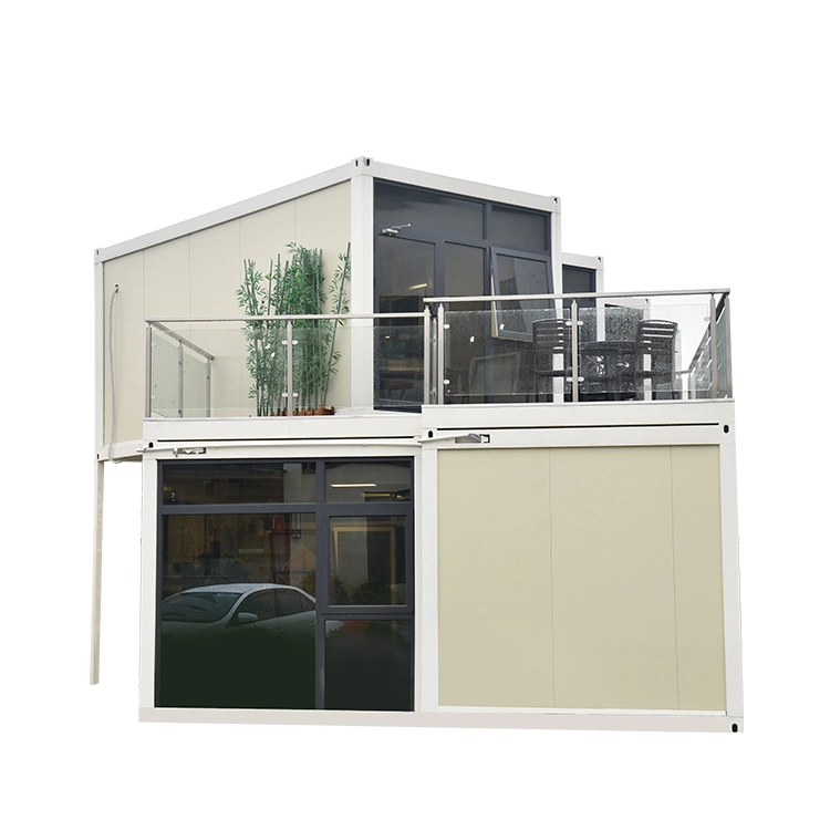 Modern Luxury Container Homes Hurricane Proof Double Bedroom Prefab House