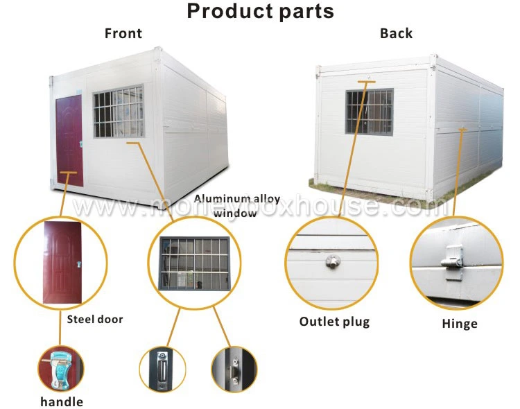 Prefab Environmentally Friendly Prefabricated Energy Efficient Cargo Container Box Homes