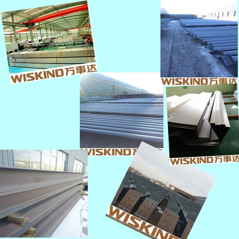 Prefabricated Steel Construction Warehouse with Steel Beam Column Material