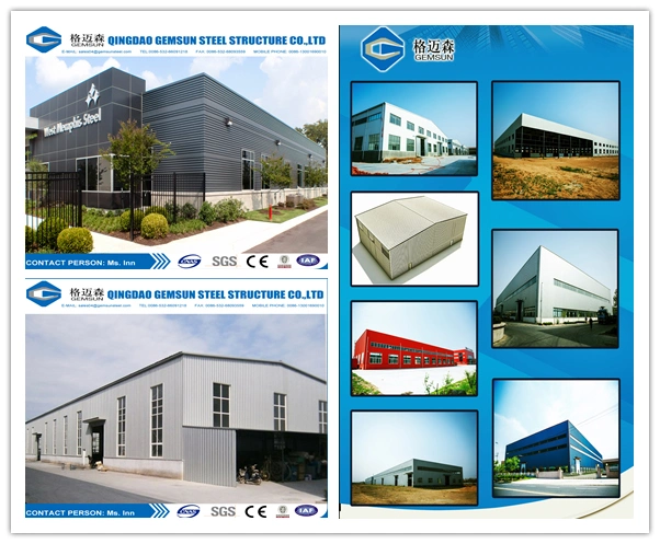 China Steel Frame Structure Prefabricated Building Material Steel Frame
