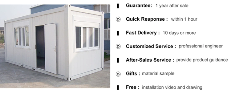 Ready-Made Flatpack Container Home Maker Rapid Fast Ready to Living Temporary Dismountable