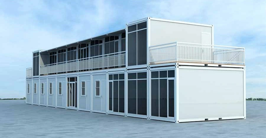 Hostel Houses Prefabricated Modular Container Houses for Dormitory