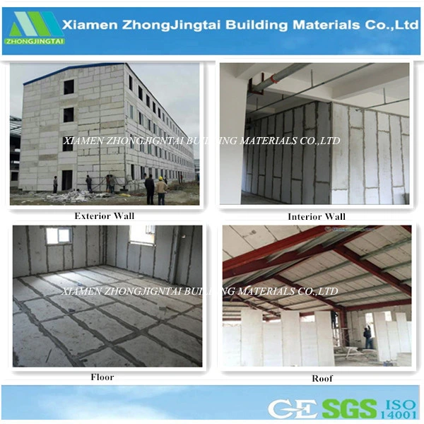 Eco Easy-Installation Foam Cement Sandwich Panels for Modular/Prefab Homes/Residential/Commercial Building