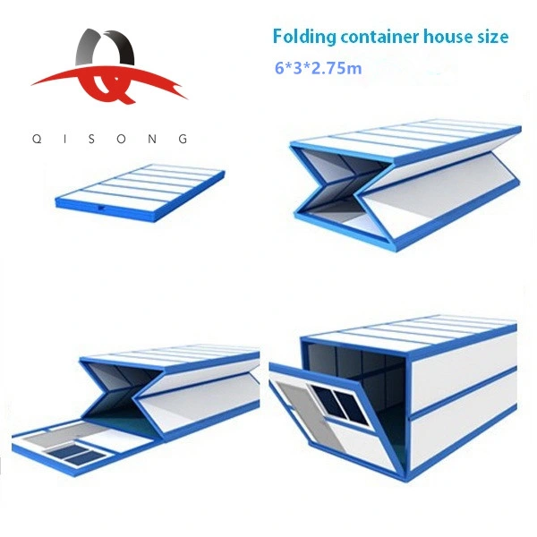 Qisong Fast Assembly Fold Container House Prefab Warehouse Prefab Office Prefab Shop