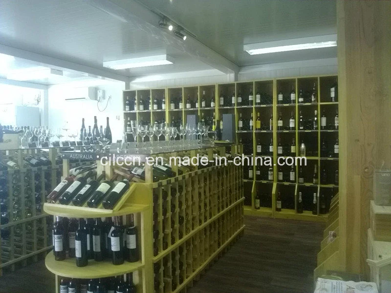 Prefabricated House / Prefab House / Portable Container House for Wine Shop (CILC-PCH-Shop 001)
