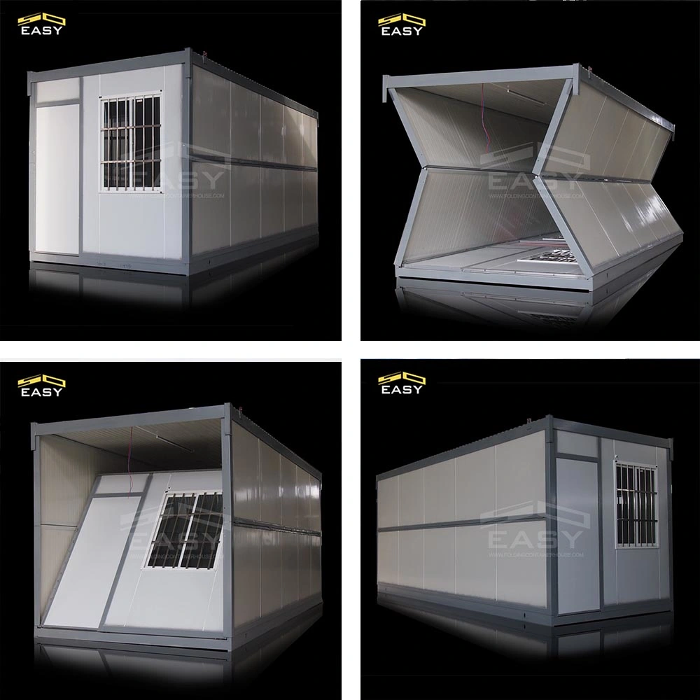 Prefabricated Steel Modular Folding Small Storage Container Office Home a Frame Mobile Homes in Prefabricated Building