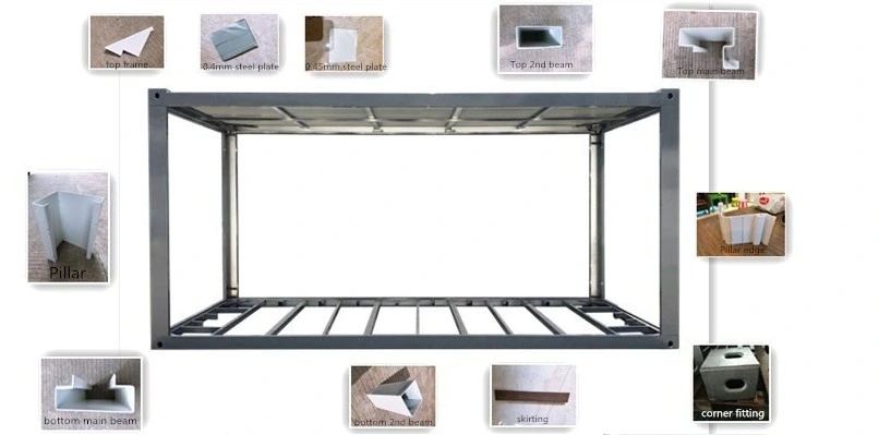 Prefab House / Container House / Modular House / Steel Structure House / Assembly House with Offshore Accommodation for Sale