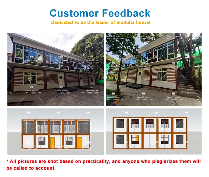 China Prefab Building Modern Luxury Prefabricated Assembled Simple Living Expandable Portable Prefab Container Houses for Worker