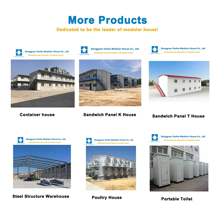 China Prefab Building Modern Luxury Prefabricated Assembled Simple Living Expandable Portable Prefab Container Houses for Worker