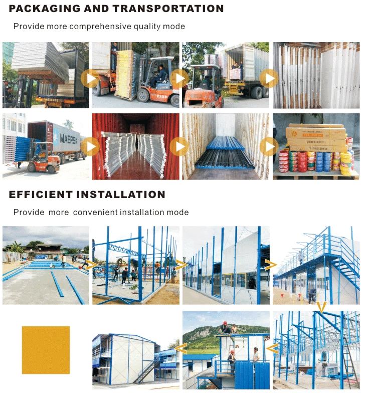 Cheap Price Fast Assembly Modular Tiny Kenya Steel Prefabricated Home