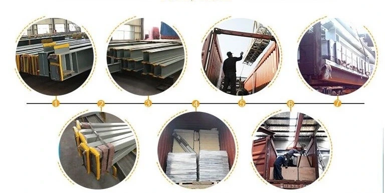 Metal Steel Structure Building Shed Warehouse Homes