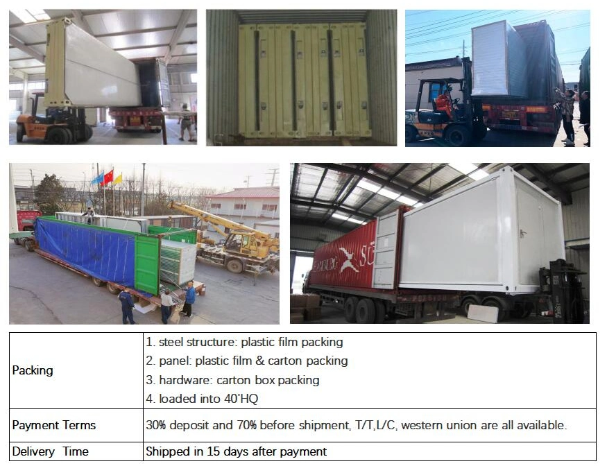 Fast Assemble House Building Detachable Container House Container Building Coffee House Container Shop