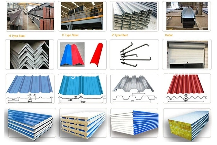Steel Structure Workshop, Steel Structure Warehouse, Prefabricated Building, Steel Structure, Warehouse, Workshop, Temporary Offices