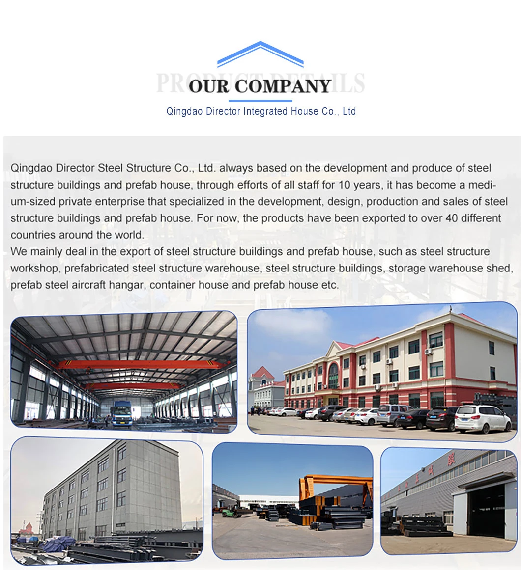 Dfx Design Eco-Friendly Fully Furnished Warehouse Prefabricated Prefabricated Modular Warehouse