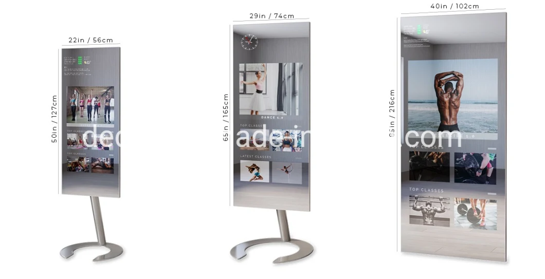 New Design 43 Inch Touch Screen Portable Selfie Magic Mirror Photo Booth Kiosk Machine