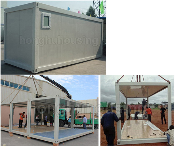 Prefabricated Container House with Balcony