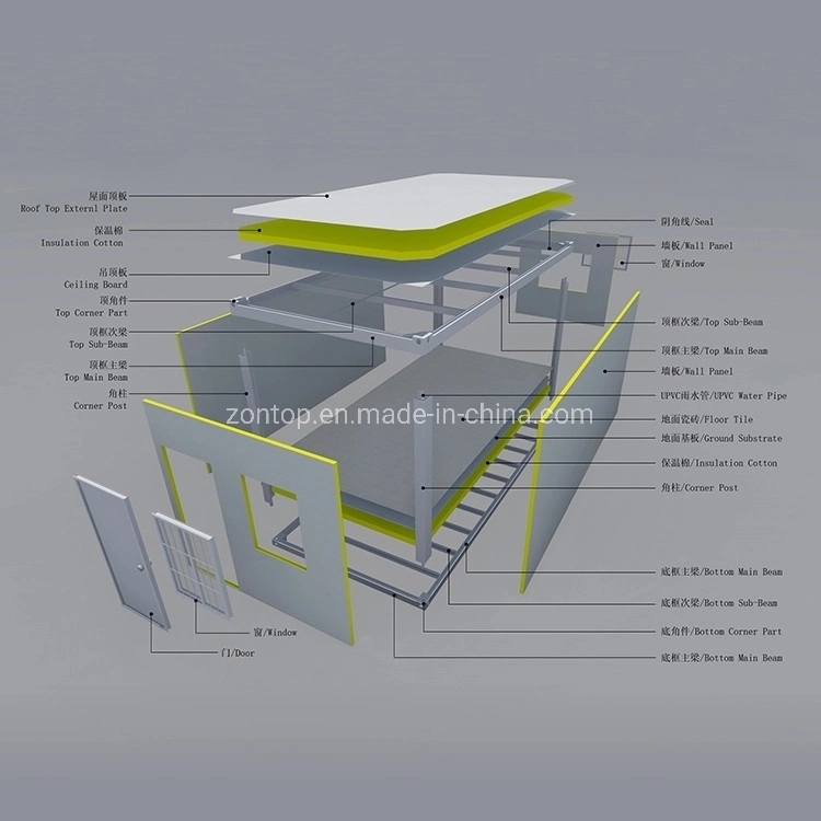 20 FT Container House Home Fully Equipped Container House