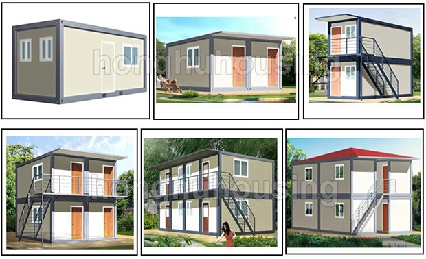 Steel Structure Prefabricated Modular 20 FT Fiberglass Prefab Home Container Shop for Cafe/Coffee