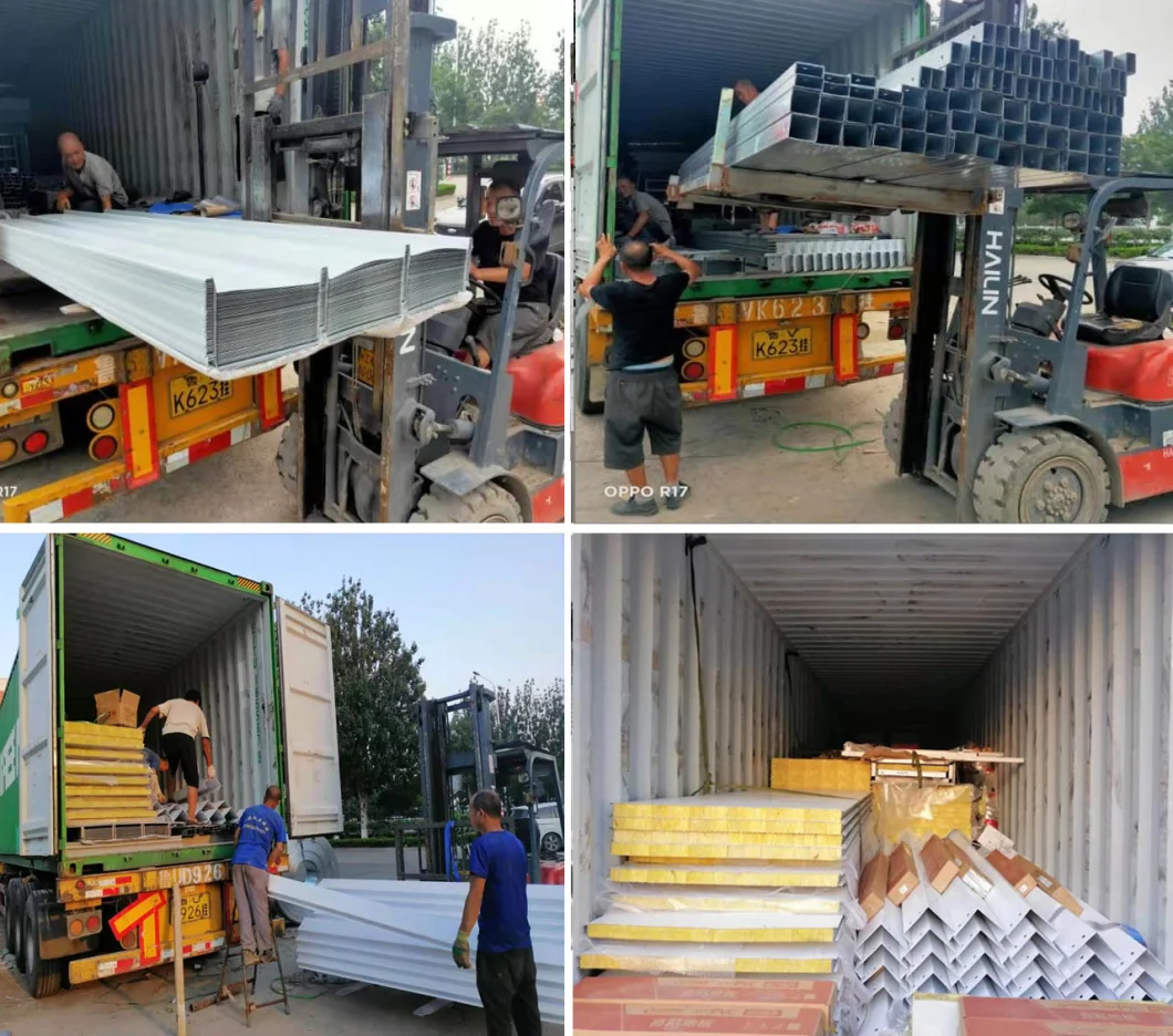 Steel Structure Sandwich Panels Prefab House Modular Prefabricated Homes Portable Office Prefab Home Container House