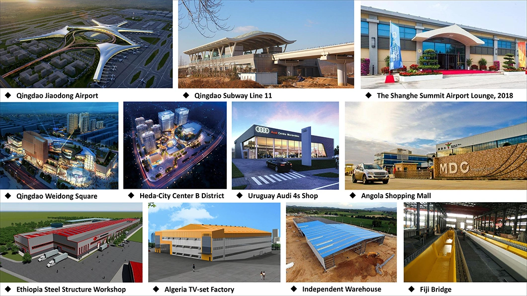 Free Design High Quality Steel Structure Workshop Heavy Steel Frame Construction Building Structure Office Warehouse Building