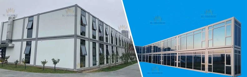 Prefab Container Foldable Temporary Office Kit House Prefab Modular Home