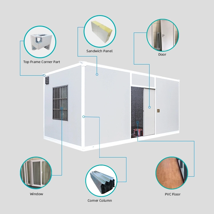 3 Bedroom Container House Portable One Bedroom Container House