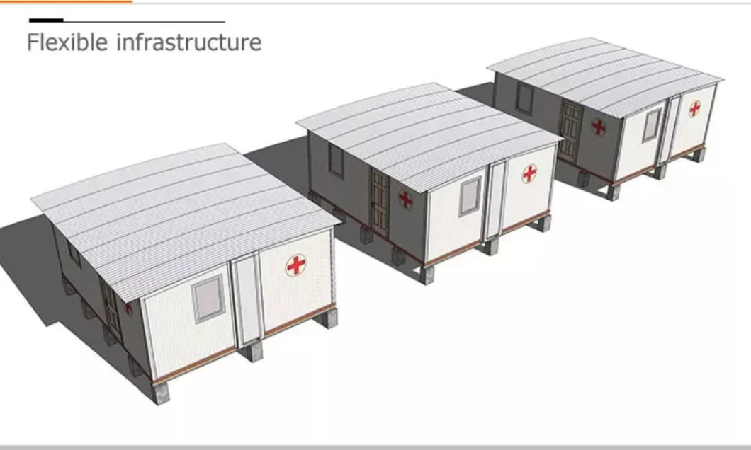 2020 Experienced Prefab House Hospital Easy Build Container Hospital for One-Step Build