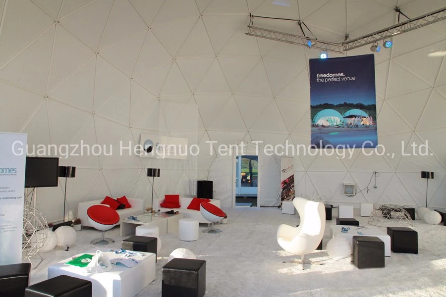 Hot Sale White PVC Cover Event Geo Dome House Tent for Sale