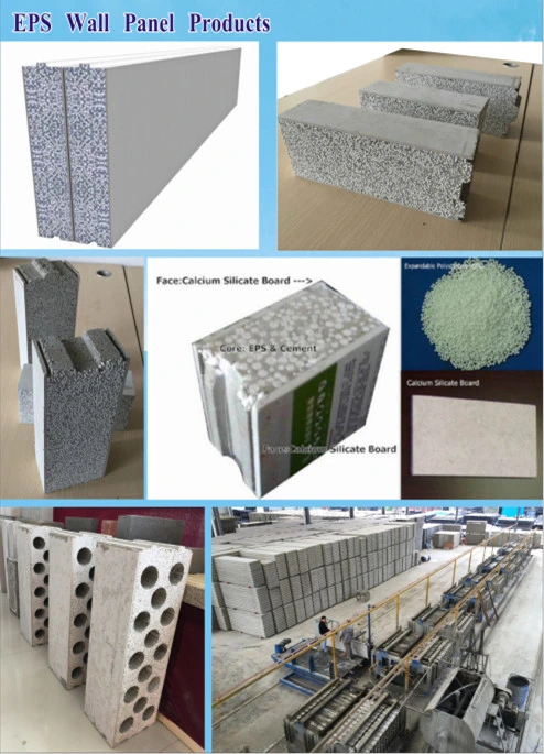 Light Weight Sandwich EPS Concrete Board Machine Lightweight Concrete Wall Panel Making Machine
