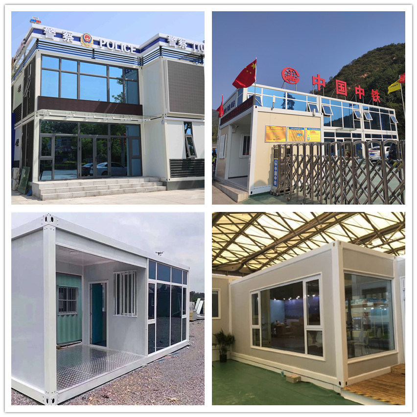 Customized Floating Prefab 2 Storey Apartment Building Prefab Shipping Container House