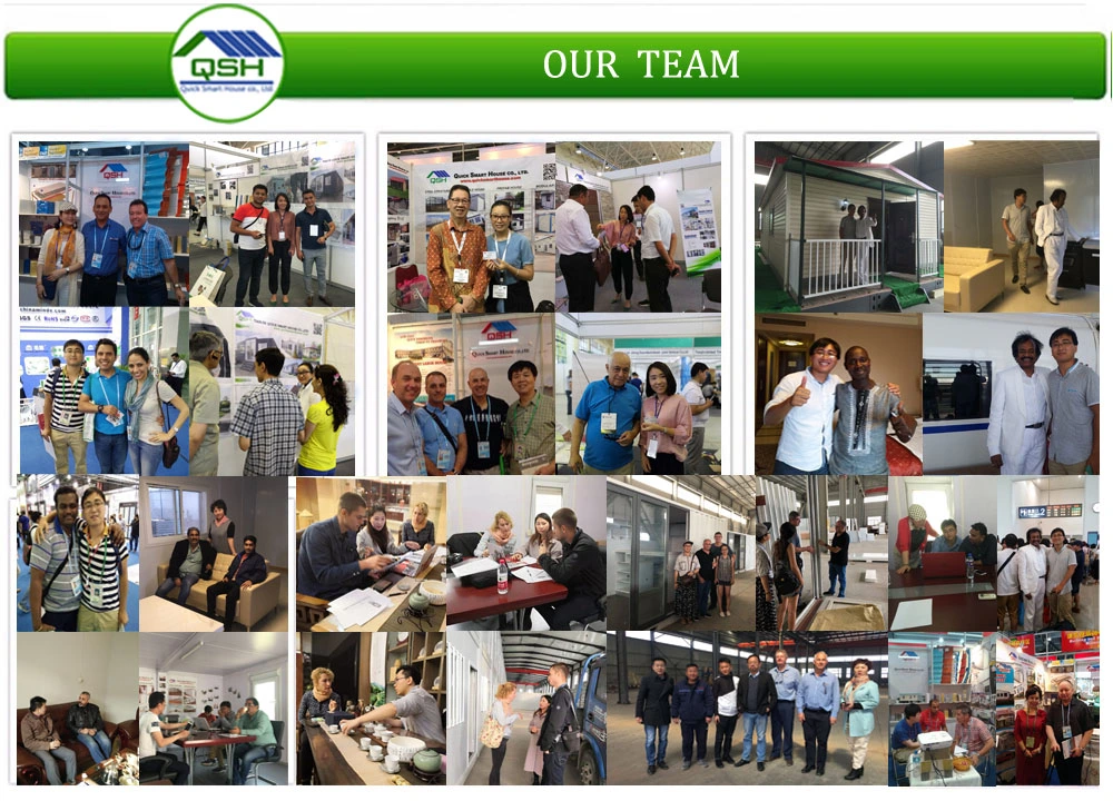 Prefab Cottage Homes/Prefab Houses Sandwich Panel/Portable House for Famly/Office/Villa