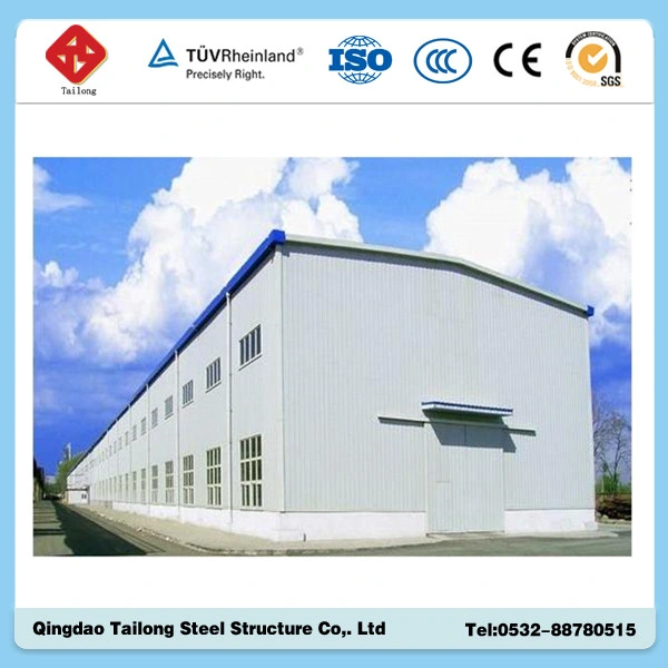 Green Construction Eco Friendly Structural Steel Frame Warehouse Construction