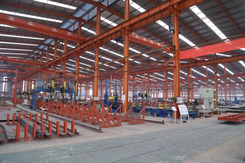 Prefab H-Section High Strength Steel Structure Metal Building/Warehouse/Workshop/Shed/Plant /Prefabricated House Building