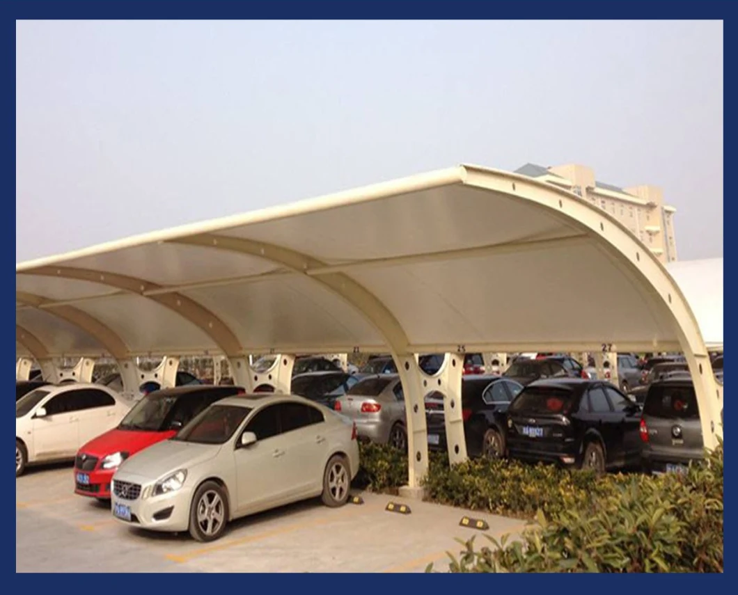 Philippine Steel H Beam Pipe Frame Structure Car Parking Canopy Shed Roof Design Steel Building Garage