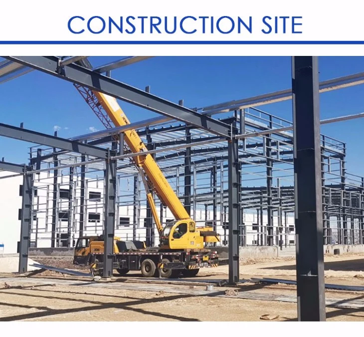 China Supplier Low-Cost Light Construction Steel Frame