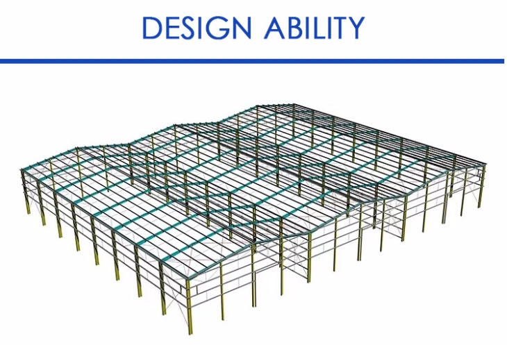 China Supplier Low-Cost Light Construction Steel Frame