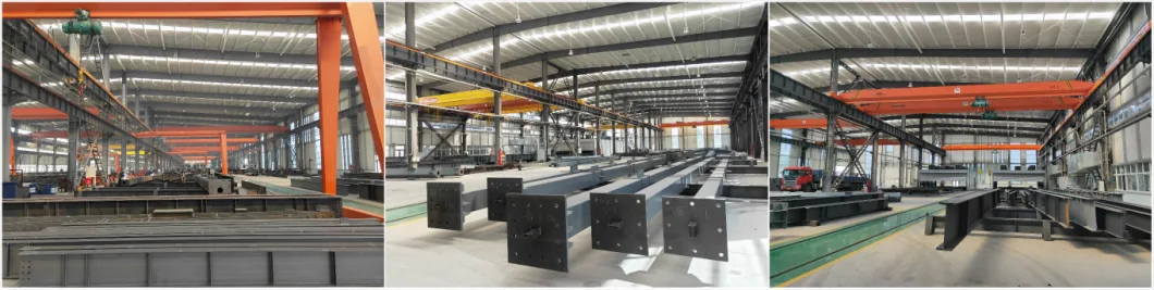 Prefab Steel Frame Building/Prefab Steel Frame Construction for Workshop/Warehouse/Shed