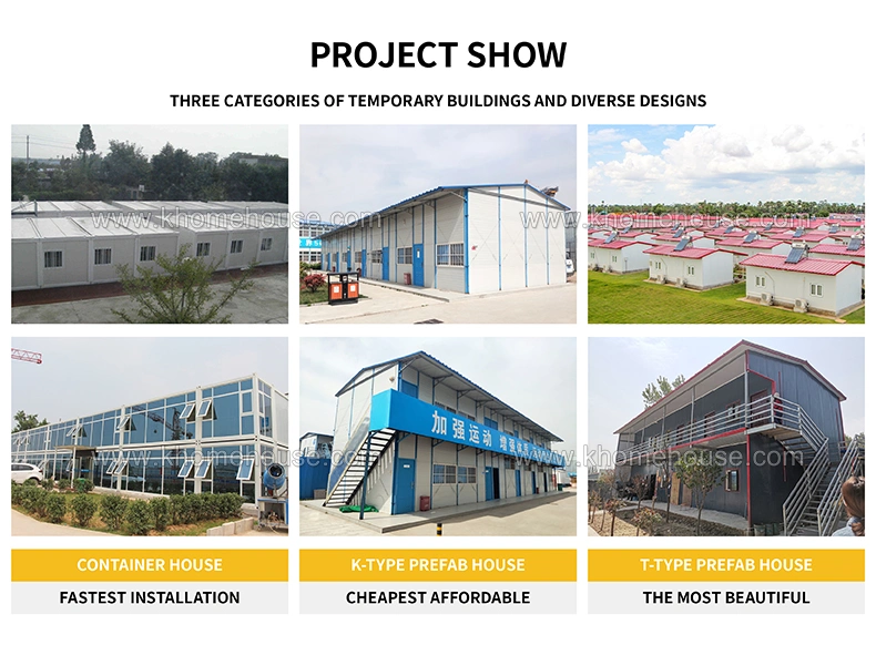 Oilfield Workforce Lodging Factory Made Panelized Prefabricated Homes