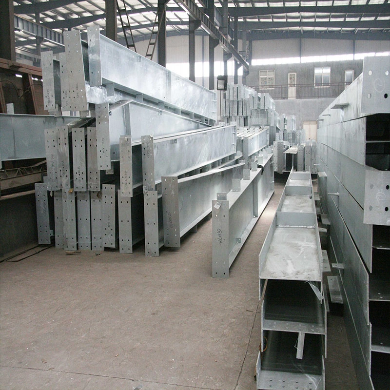 Ready Made Lightweight Low Cost Steel Frame Construction Structure Warehouse
