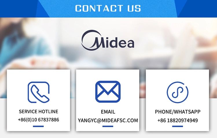 Midea Central AC Homes Air Conditioner Manufacturing for Residential Buildings