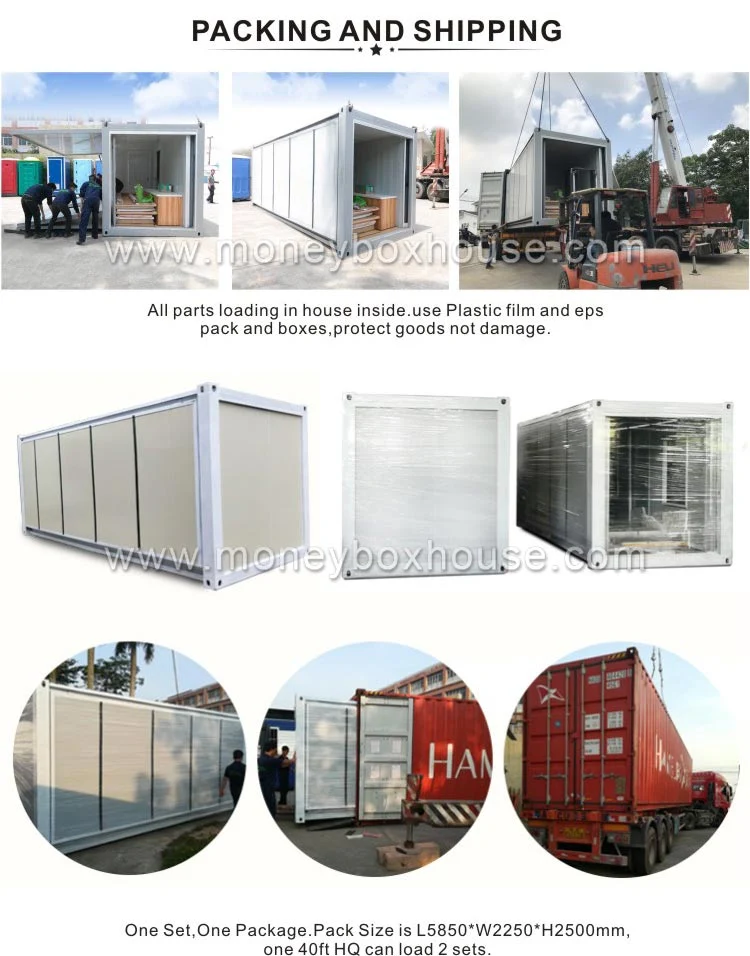 20FT Insulated Movable Completed Modern Prefab Modular Furnish Container Bedrooms